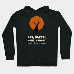 Eat, Sleep, Hunt, Repeat Hoodie